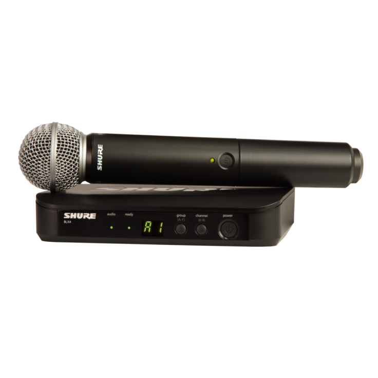 SHURE BLX24E SM-58 MICROFONO INALAMBRICO