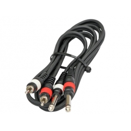 CABLE 2 RCA/M A 2 JACK MO.1,5M