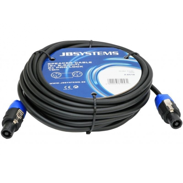 CABLE ALTAVOZ 2x2,5mm Pro-Lock 5M