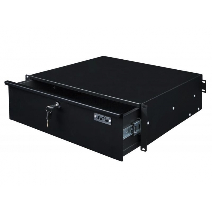 RACK DRAWER 3U CAJON CON LLAVE 3 UNIDADES