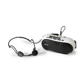 AMPLIFICADOR PORTATIL CON MICROFONO Y