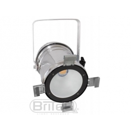 FOCO PAR-56 LARGO LED COB 100W 3200K PLATA BRITEQ