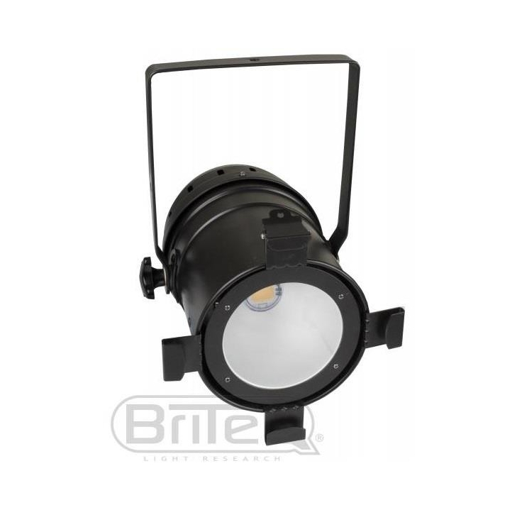 FOCO PAR-56 LARGO LED COB 100W 3200K NEGRO BRITEQ