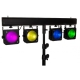BARRA 4 FOCOS LED COB 36W RGB COB-4 BAR JBSYSTEMS
