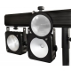 BARRA 4 FOCOS LED COB 36W RGB COB-4 BAR JBSYSTEMS