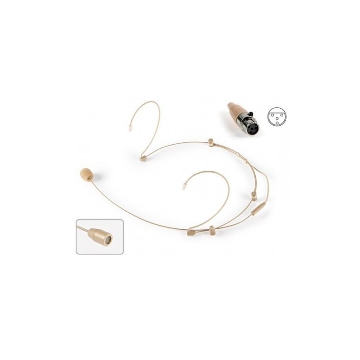 FCM-960-MC4S MICRÓFONO DIADEMA COLOR CARNE