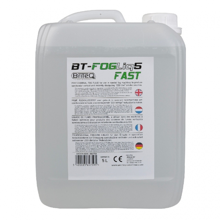BT-FOGLIQ5 FAST 5L LÍQUIDO HUMO CO2 BRITEQ