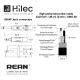 CABLE 1 MINI JACK 3.5 ST A 2 JACK 6.3 MONO 3m PREMIUM HILEC