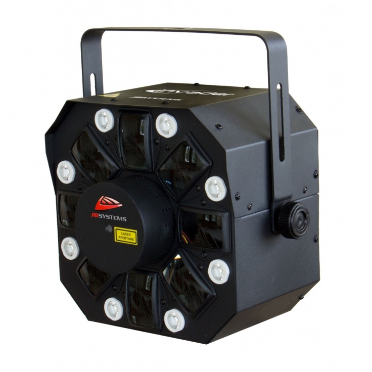 INVADER EFECTO ILUMINACION LED+LASER JBSYSTEMS