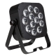 LED PLANO12-6in1 FOCO LED PLANO NEGRO 12x20W RGBLA+UV JB SYSTEMS