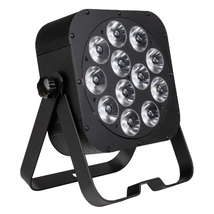 LED PLANO12-6in1 FOCO LED PLANO NEGRO 12x20W RGBLA+UV JB SYSTEMS