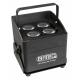 BT-AKKULITE IP MINI 4x10W RGBWA IP65 BRITEQ (BATERÍA INCL.) 