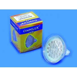 LAMPARA DICROICA 12V 18x LEDS L.NEGRA