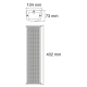 CLS440 COLUMNA 2 VÍAS 4x2.5" 20/40W 100V IP44 AUDIOPHONY