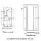 BS/6-1 SOPORTE PARED ORIENTABLE 20kg AUDIOPHONY