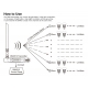 MIBOXER DMX 512 LED TRANSMITTER