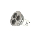 DICROICA GU-10 3x1W 220V BLANCA FRIO 60º
