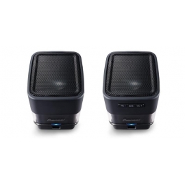 PIONEER S-MM201-K PAREJA MINI ALTAVOCES AMPL.USB NEGRO