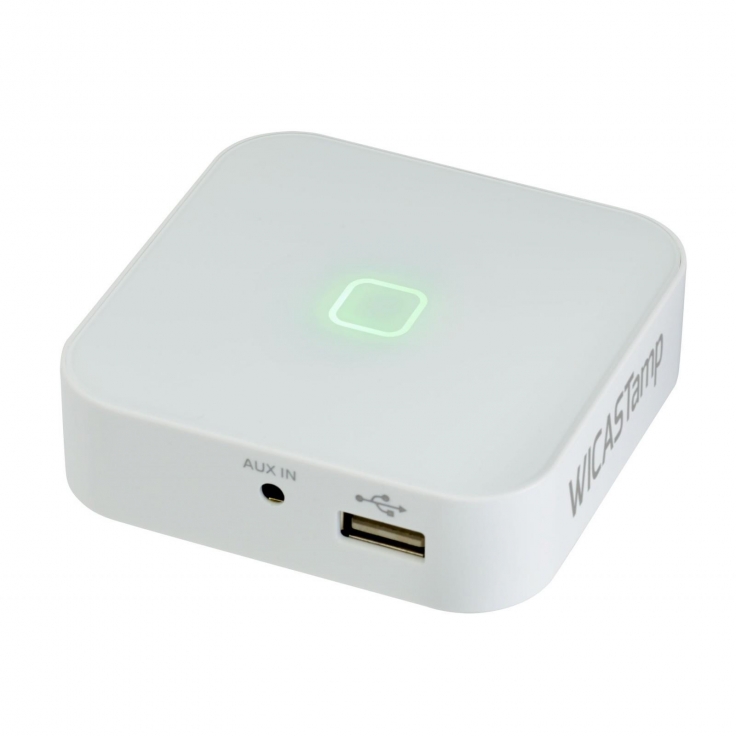 WICAST AMP RECEPTOR WIFI CON USB/SD + APP AUDIOPHONY