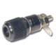 CONECTOR CHASIS BANANA HEMBRA NEGRO HILEC