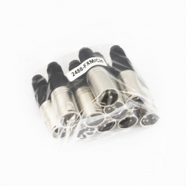 SET 10 CONECTORES XLX AEREO MACHO 3P HILEC