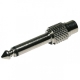 ADAPTADOR. RCA HEMBRA A JACK MONO ALUMINIO
