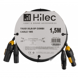 COMBI CABLE TRUE1/XLR-5P 1,5M HILEC