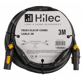 COMBI CABLE TRUE1/XLR-5P 3M HILEC
