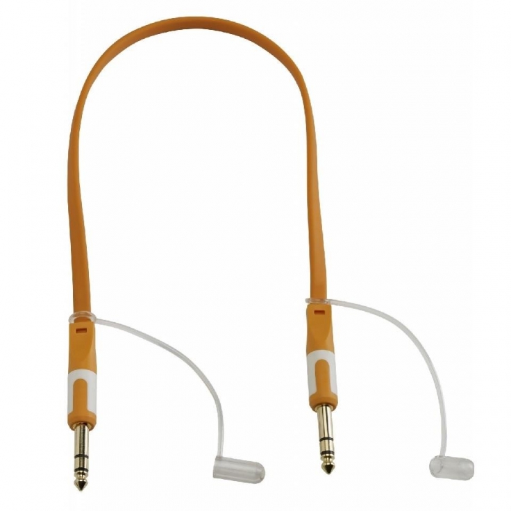 CABLE PLANO JACK 6,35 ST A JACK 6,35 ST 0,5M HILEC