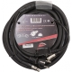 AUDIO COMBI CABLE SCHUKO/XLR-20M JBSYSTEMS