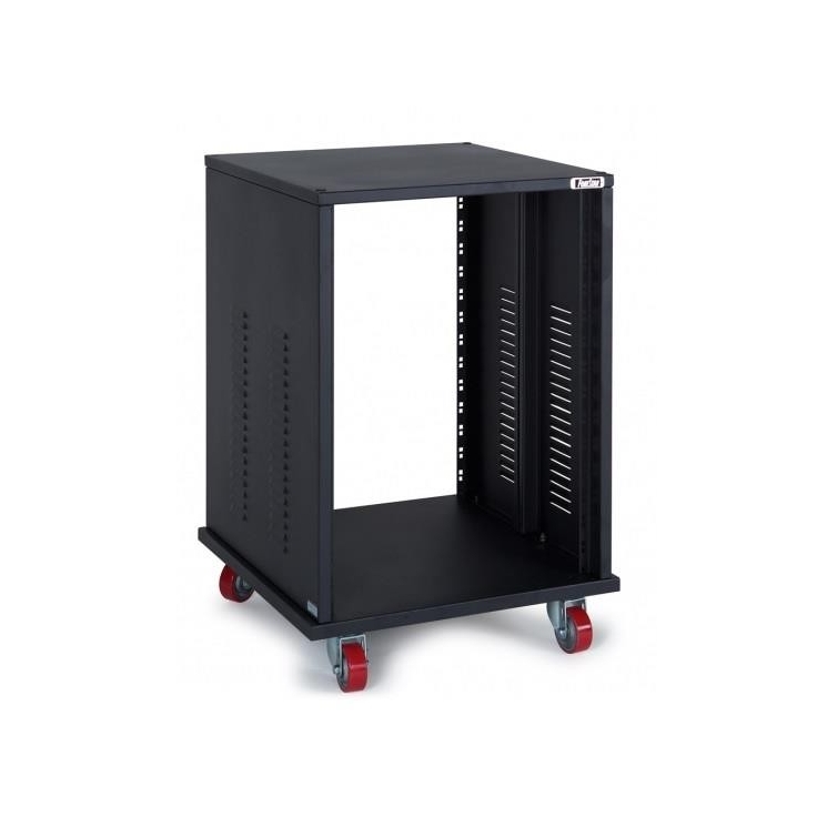 FRL-15U RACK METALICO 15U FONDO EXTRA CON RUEDAS
