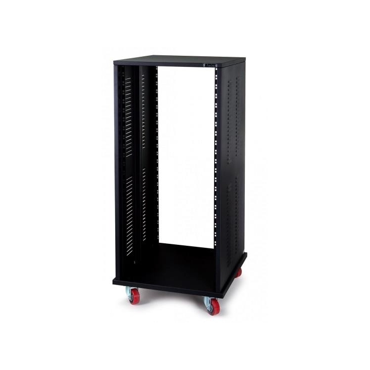 FRL-24U RACK METALICO 24U FONDO EXTRA CON RUEDAS
