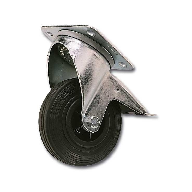 RUEDA GIRATORIA DIAMETRO 100mm + FRENO AUDIOPHONY