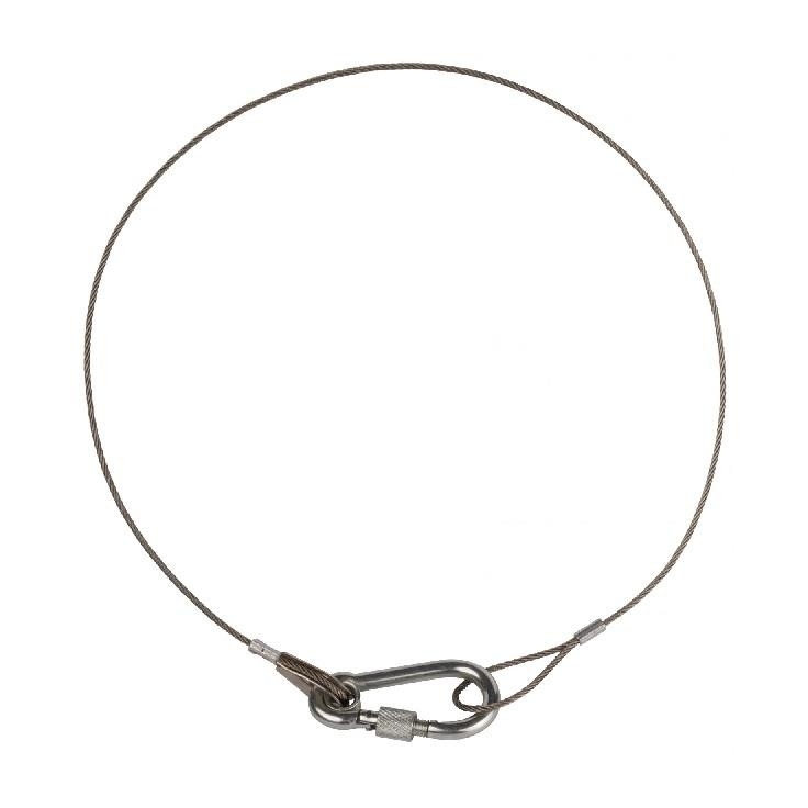 CABLE ACERO SEGURIDAD BRITEQ