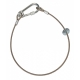 CABLE ACERO SEGURIDAD D4-60cm BRITEQ