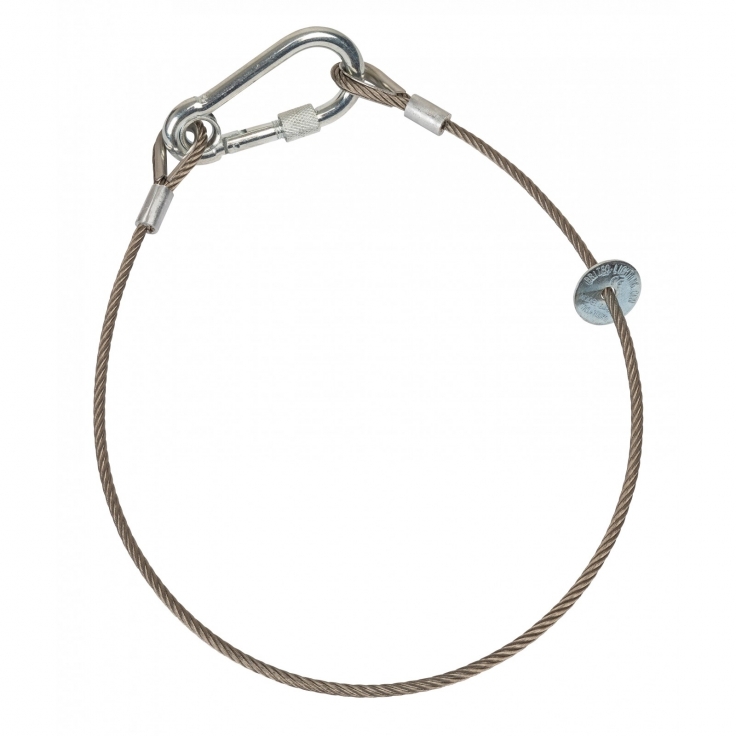 CABLE ACERO SEGURIDAD D4-60cm BRITEQ