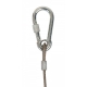 CABLE ACERO SEGURIDAD D4-60cm BRITEQ
