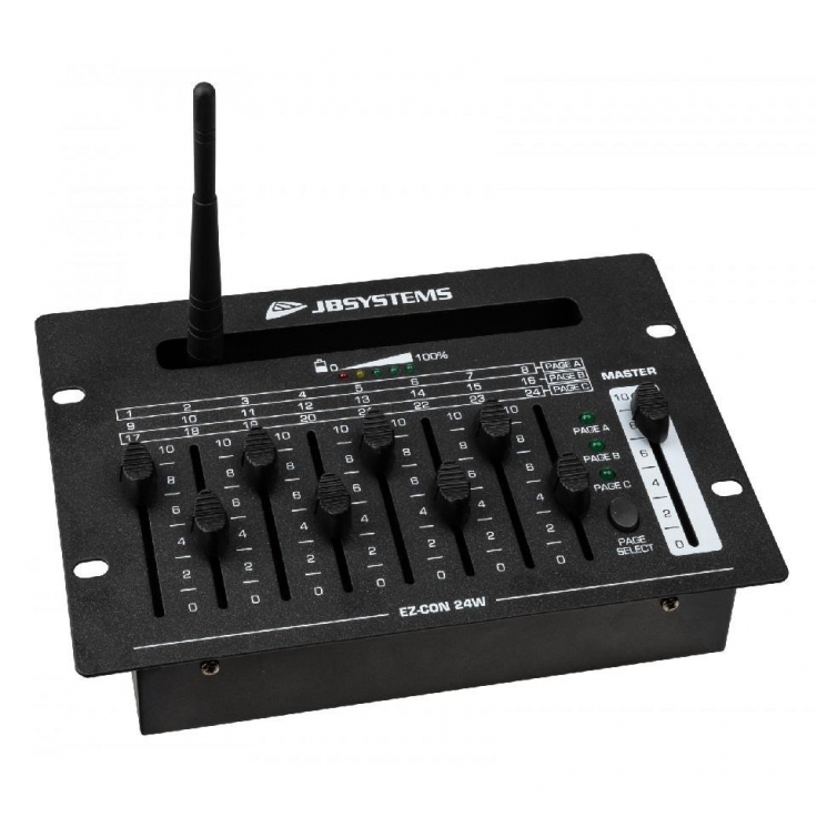 EZ-CON 24W JBSYSTEMS CONTROLADOR DMX 24 CH