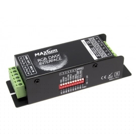 INTERFACE DMX 4CH ML-002 RGB 12/24V MAXLUM
