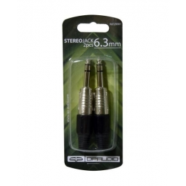 JACK STEREO MACHO 6.3mm SET 2 u QP-AUDIO
