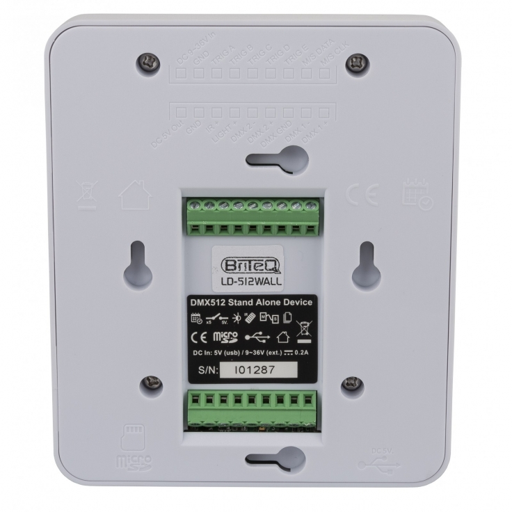 INTERFACE LD-512WALL+ 512 CANALES DMX BRITEQ