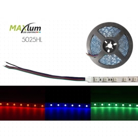 TIRA LED FLEX RGB 5m 60 LED/m 5050 24V IP-20 MAXLUM
