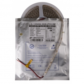 TIRA LED FLEX BL.CALIDO 5m 120 LED/m 3528 24V IP-65 JBSYSTEMS