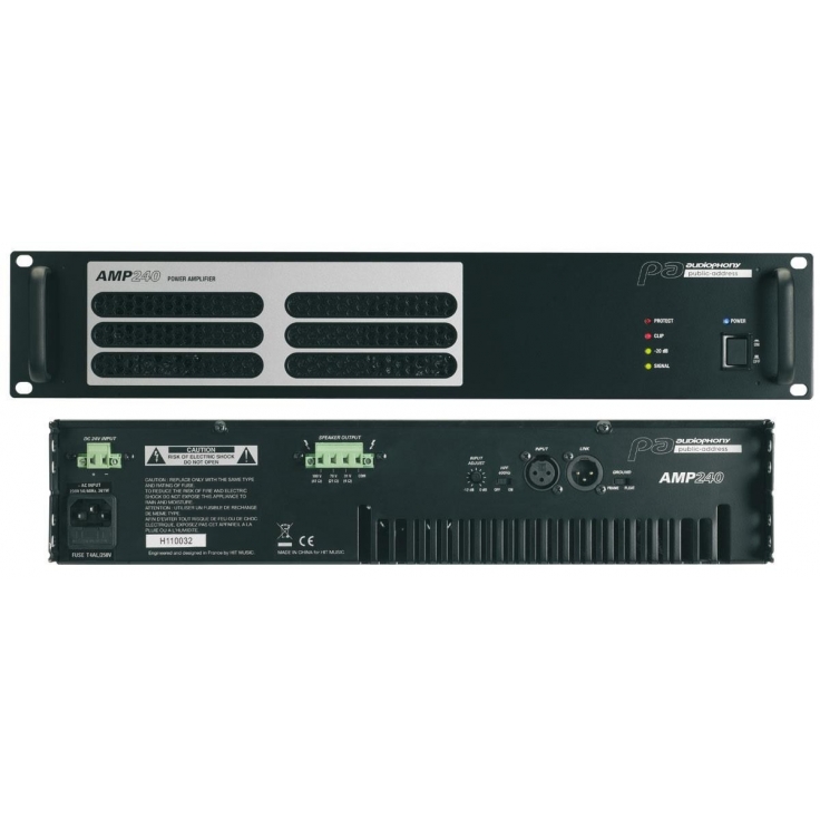 AMPLIFICADOR LINEA 100V AMP-240 AUDIOPHONY