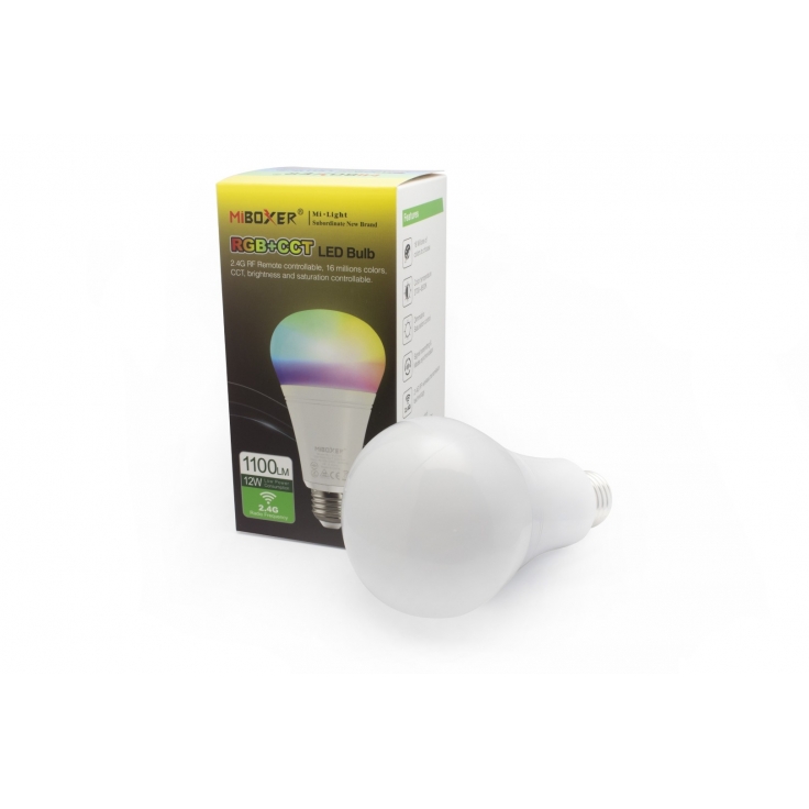 MI-LIGHT LED BULB RGB+CCT 12W