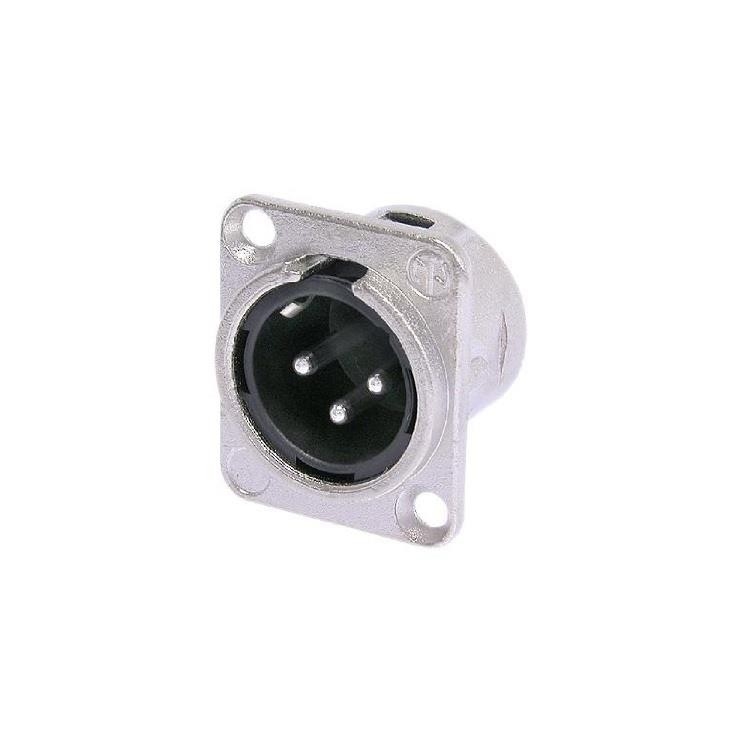 JB-115 NC-3-MD CONECTOR XLR BASE MACHO NEUTRIK