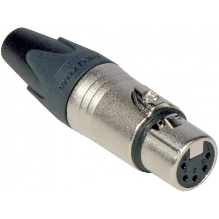 JB-201 NC-5-FX CONECTOR XLR 5 PIN HEMBRA