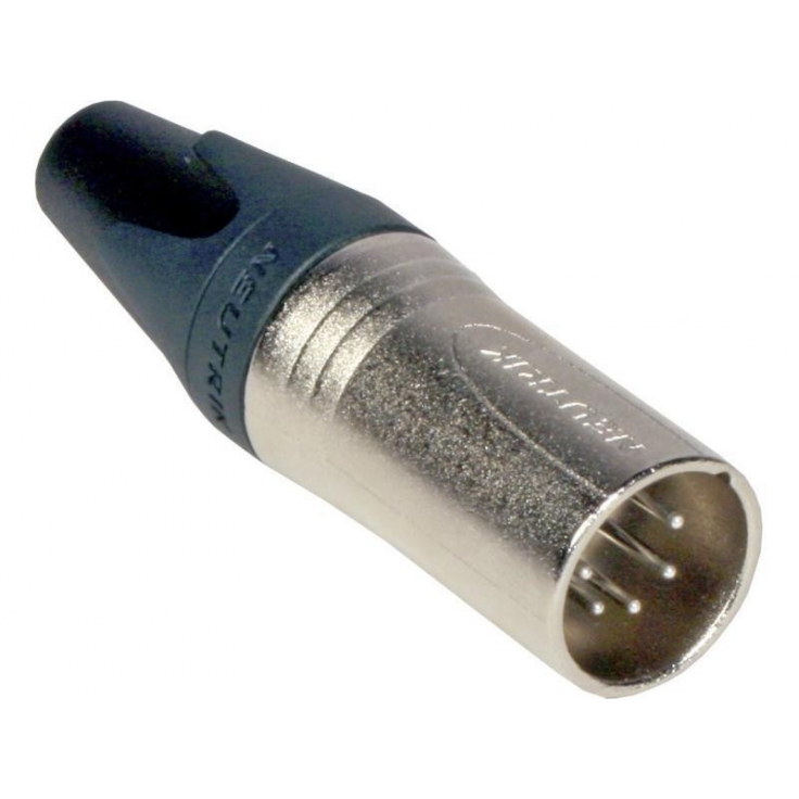 JB-206 NC-5-MX CONECTOR XLR 5 PIN MACHO NEUTRIK