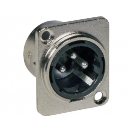 XLR MACHO BASE 3 PIN SET 2 u JB SYSTEMS