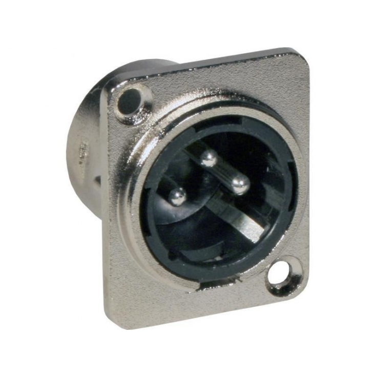 XLR MACHO BASE 3 PIN SET 2 u JB SYSTEMS